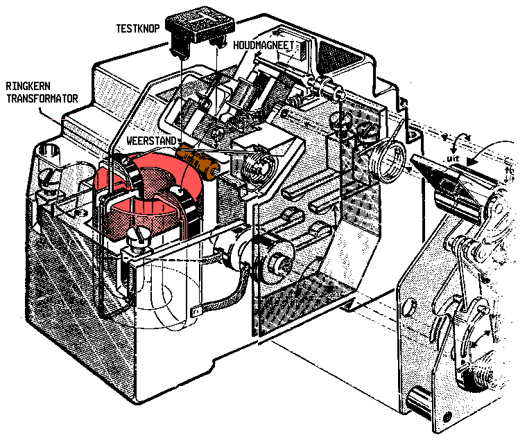 aardlekschakelaar transparant