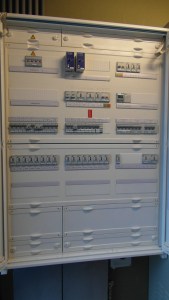 Verdeler in een benzinestation